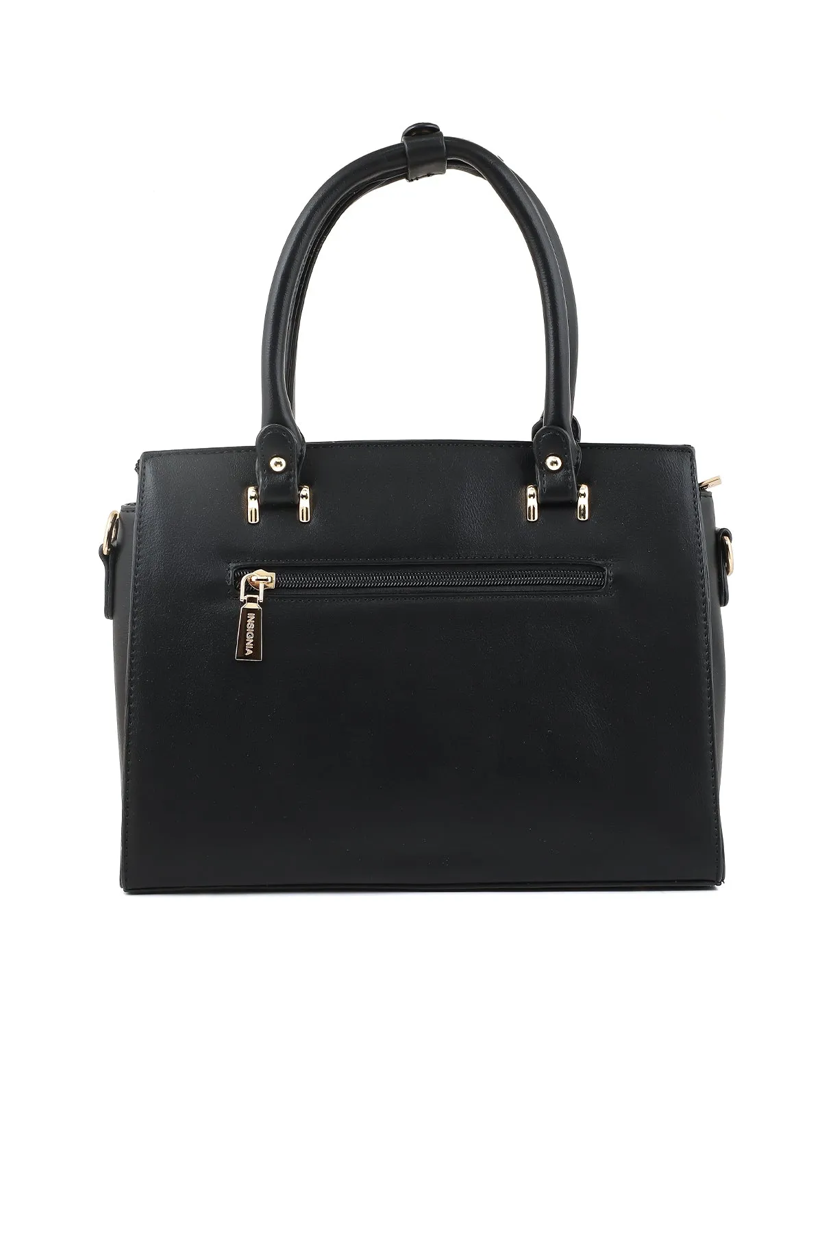 Casual Tote Hand Bags B14943-Black