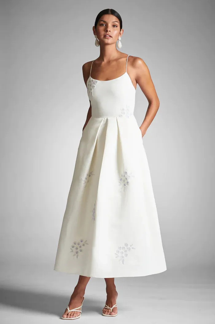 Embroidered Audra Dress