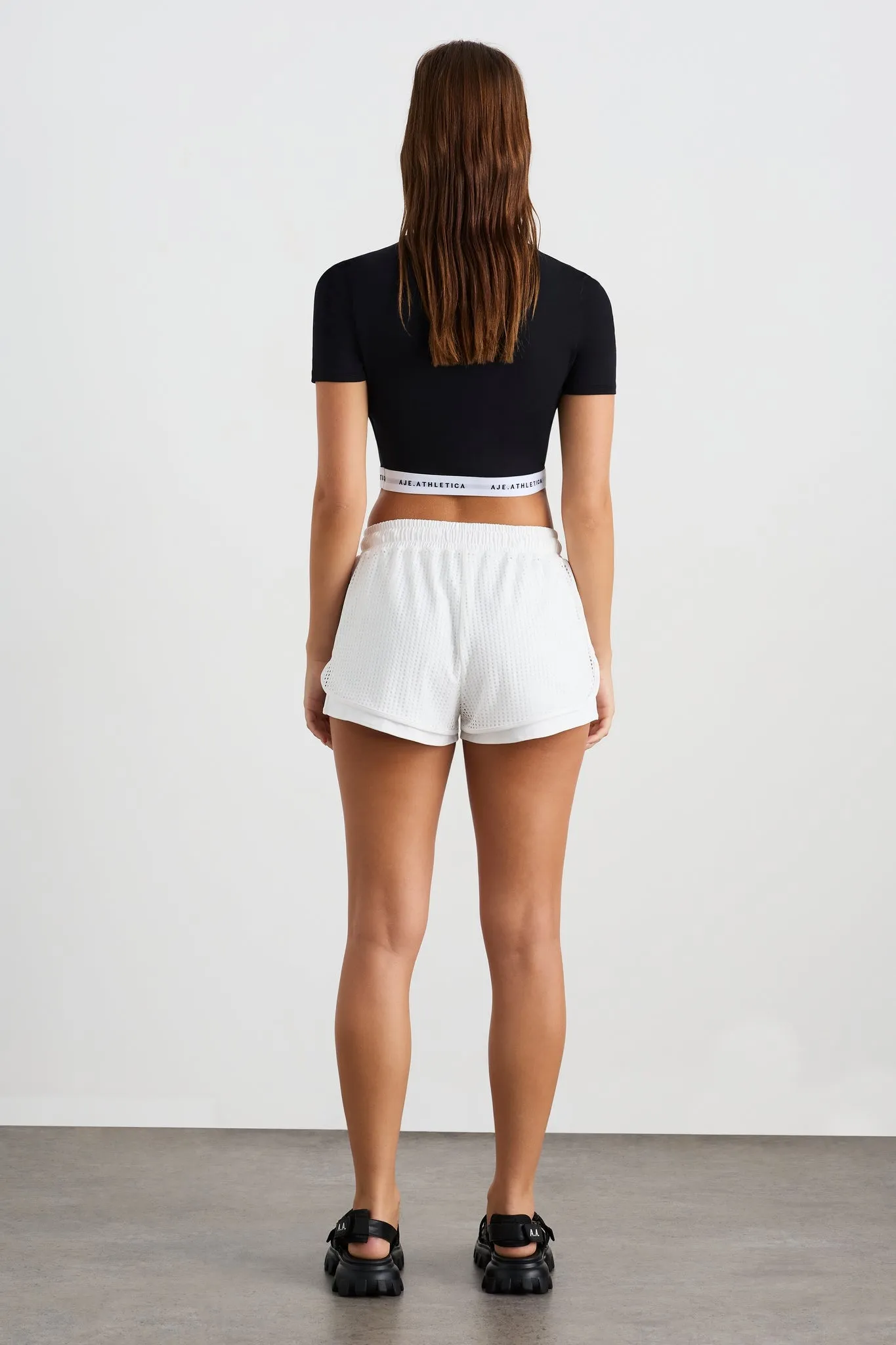 Mesh Layered Running Shorts 645
