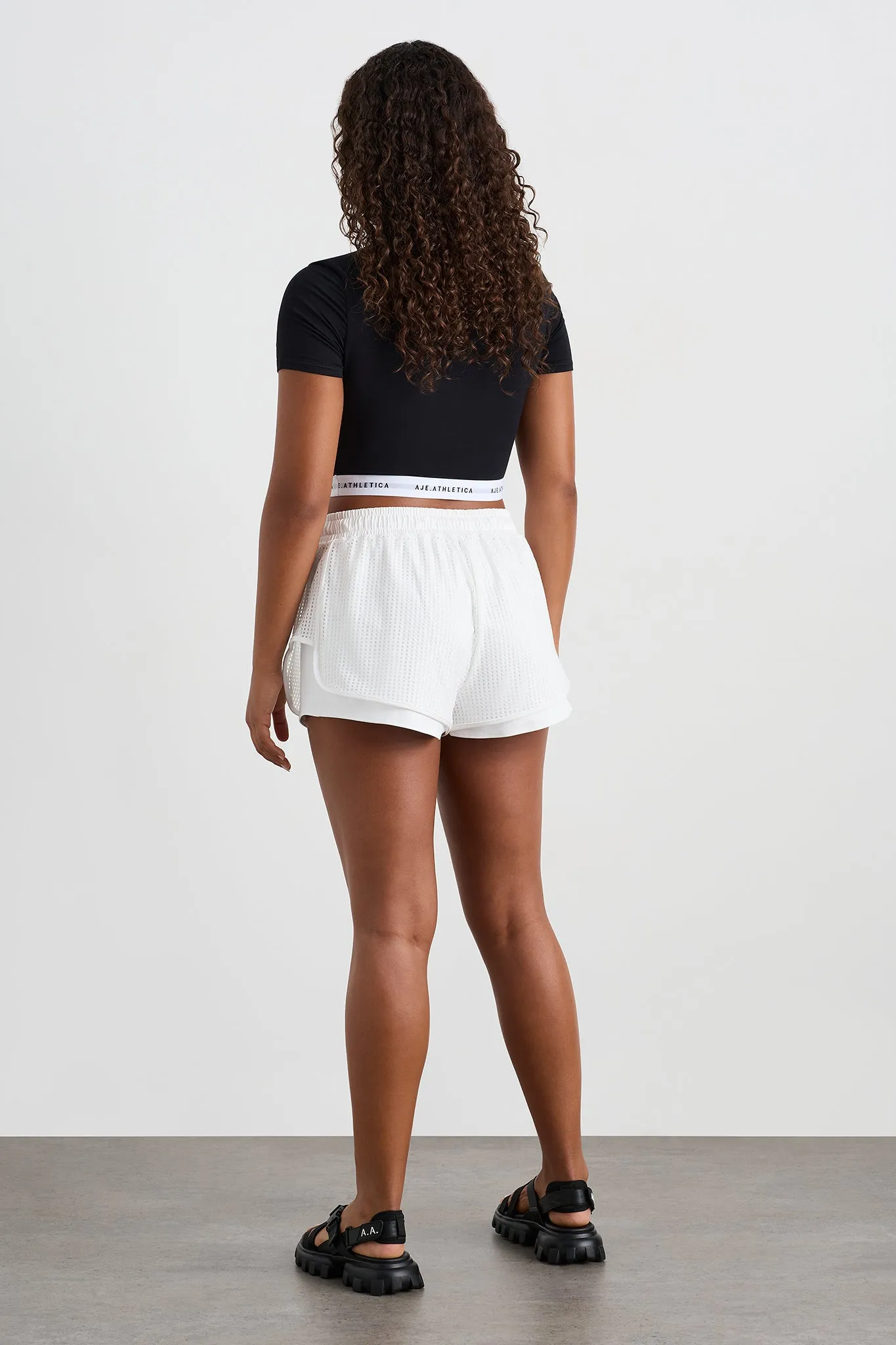 Mesh Layered Running Shorts 645