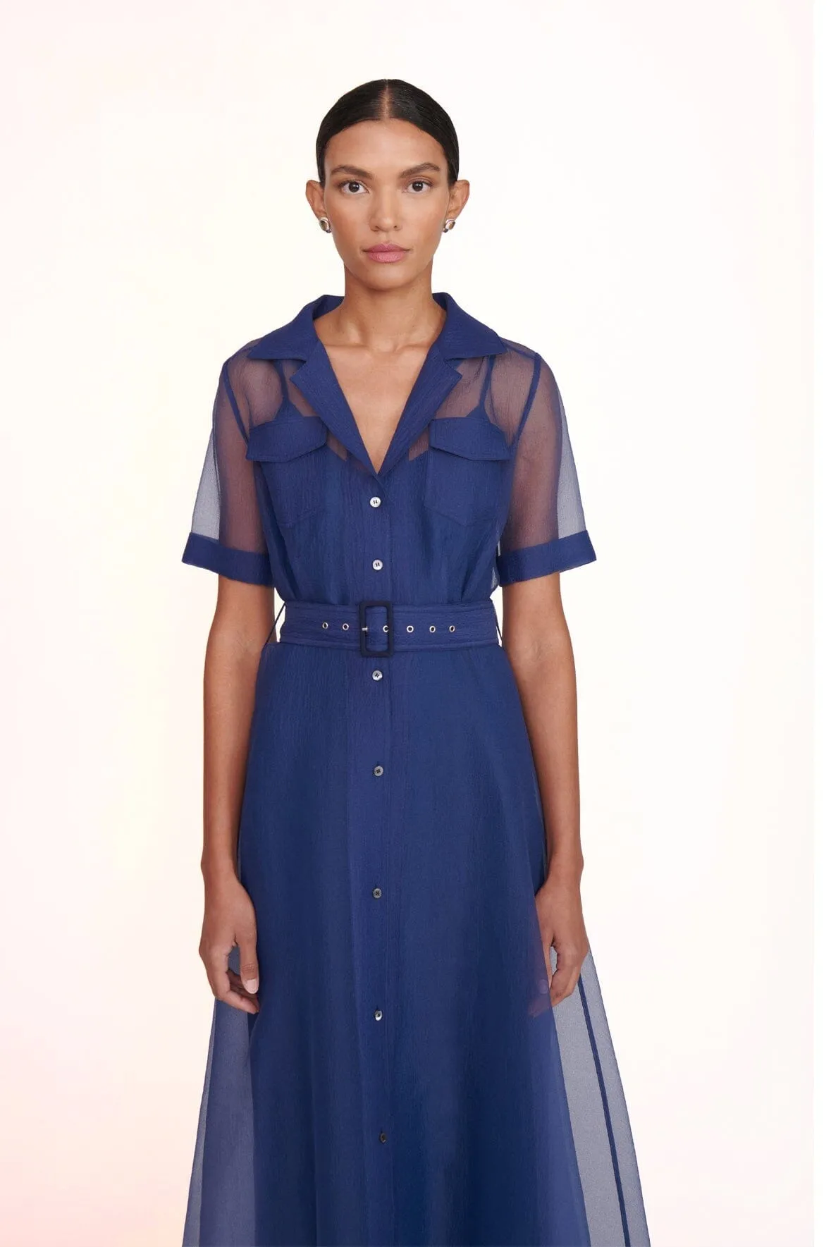 MILLIE DRESS | NAVY ORGANZA